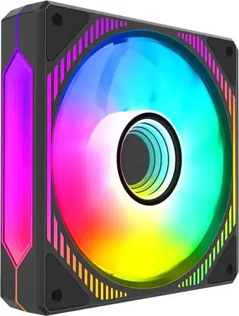 Вентилятор для корпуса ALSEYE Mirror (черный) – изображение в каталоге