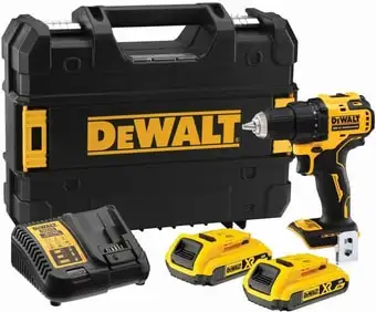 Дрель-шуруповерт DeWalt DCD708D2T-QW (с 2-мя АКБ, кейс) – изображение в каталоге