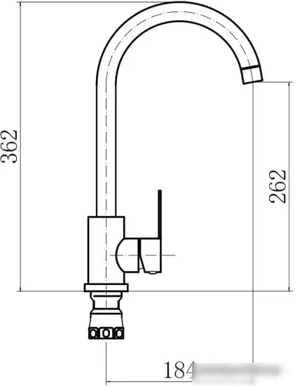Смеситель Fashun A54001-13 - фото товара