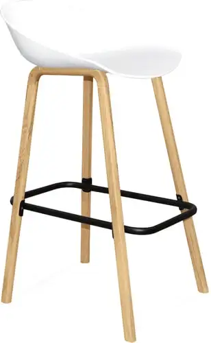 Стул Sheffilton SHT-ST19/S94 (белый/прозрачный лак) – изображение в каталоге