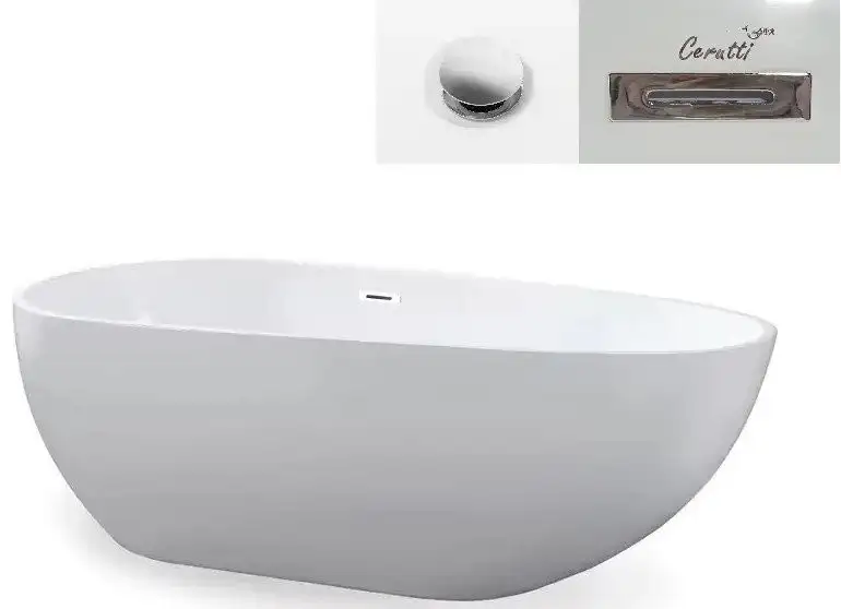 Ванна Cerutti Spa Mimi170 CT9671 1700x800x580 - фото товара