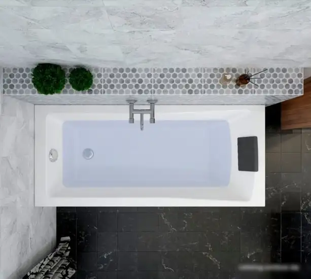 Ванна Lavinia Boho One 170x70 3701007P (с подголовником, каркасом и экраном) - фото товара