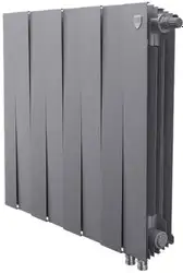 Биметаллический радиатор Royal Thermo PianoForte 500 VDR Silver Satin (8 секций) - изображение в каталоге