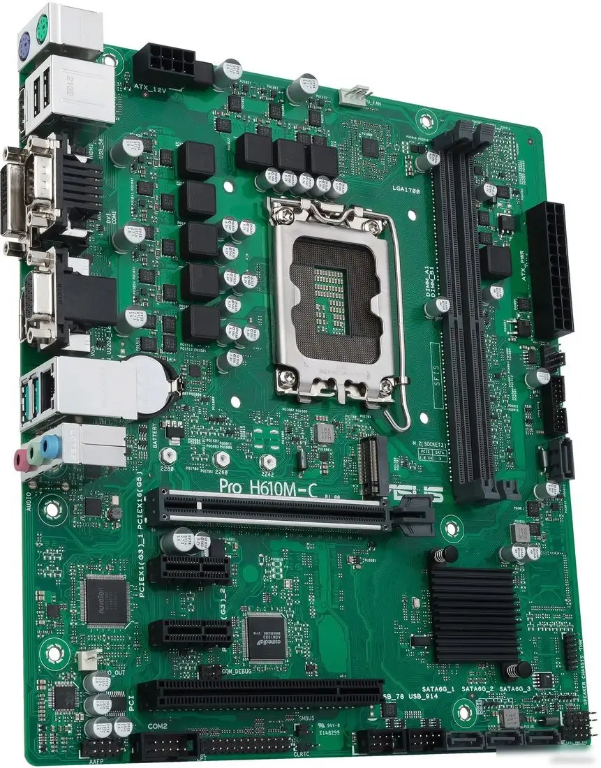 Материнская плата ASUS Pro H610M-C-CSM – фото товара