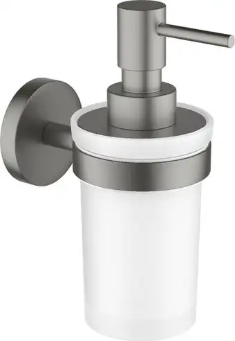 Дозатор для жидкого мыла Aquatek Европа AQ4105BGM (черный хром) – изображение в каталоге