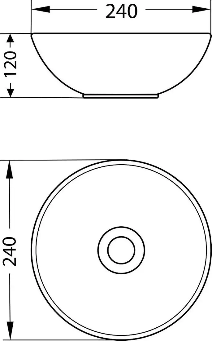 Умывальник Lauter 21601E + Moon 21СK81691C с сифоном 21635CH (хром) - фото товара
