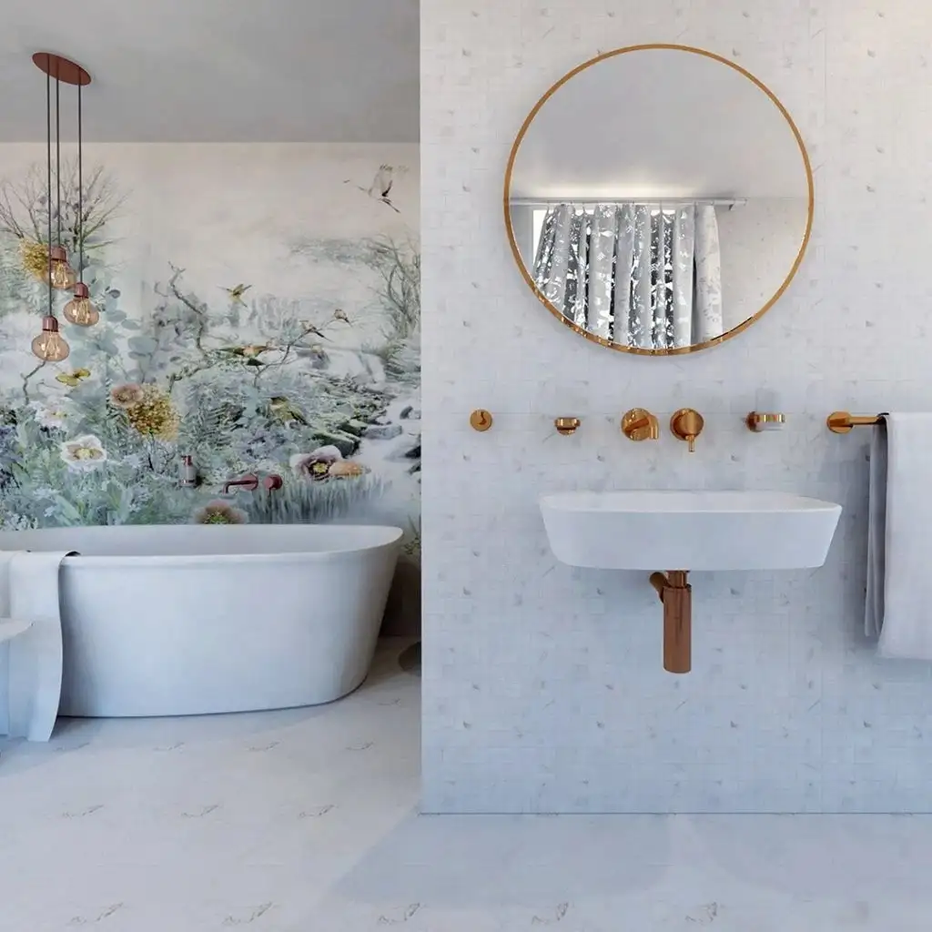 Держатель для туалетной бумаги Bemeta Coral 158112032 (кофейно-золотой) – фото товара