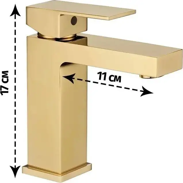 Смеситель Grocenberg GB2008 (золото глянец) - фото товара