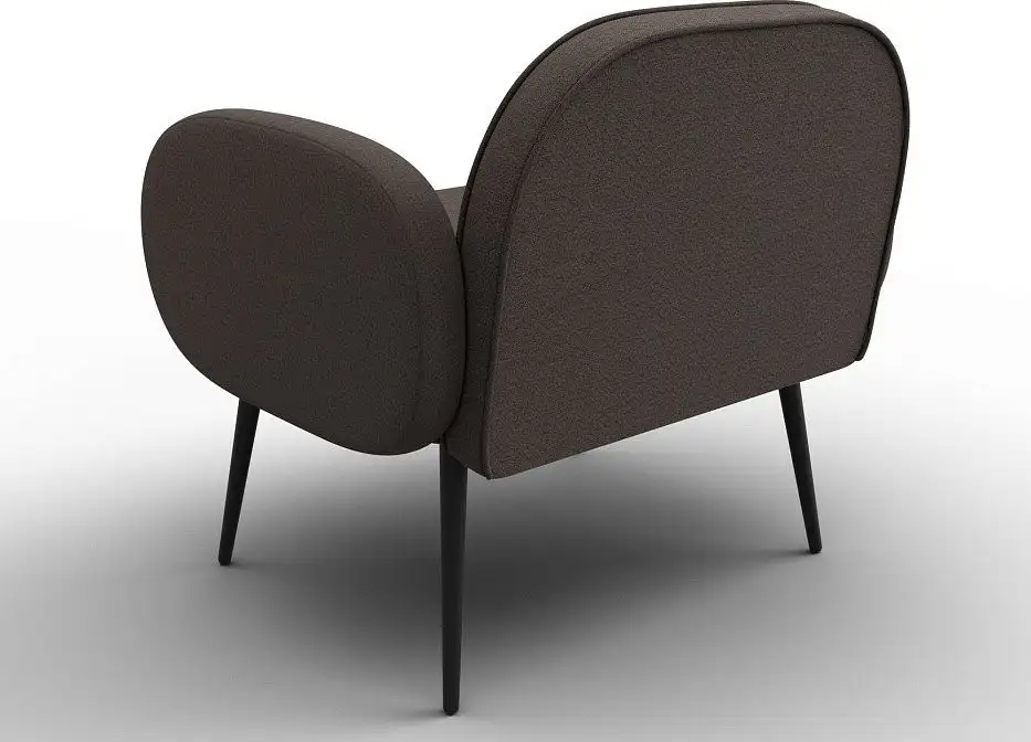 Интерьерное кресло Лига диванов Лига-086 132428 (рогожка Амур 05 коричневый)