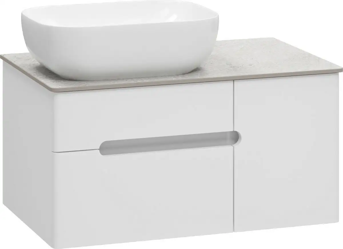 Misty Тумба под умывальник Роял 80 П-Роя-01080-011П2Я (белый) – фото товара