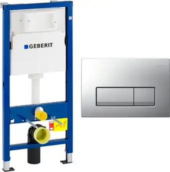 Инсталляция для унитаза Geberit DuoFix Delta50 458.103.00.1+115.119.46.1