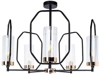 Люстра средней высоты Arte Lamp Celaeno A7004PL-5BK – изображение в каталоге