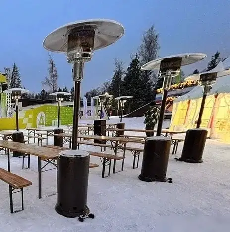 Инфракрасный обогреватель Springhouse FSD-A-PCBROWN (коричневый) - фото товара