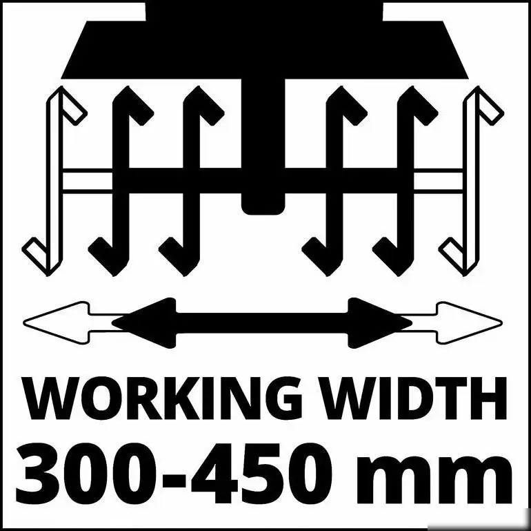 Мотокультиватор аккумуляторный Einhell GP-CR 36/45 Li E BL-Solo (без АКБ) – фото товара