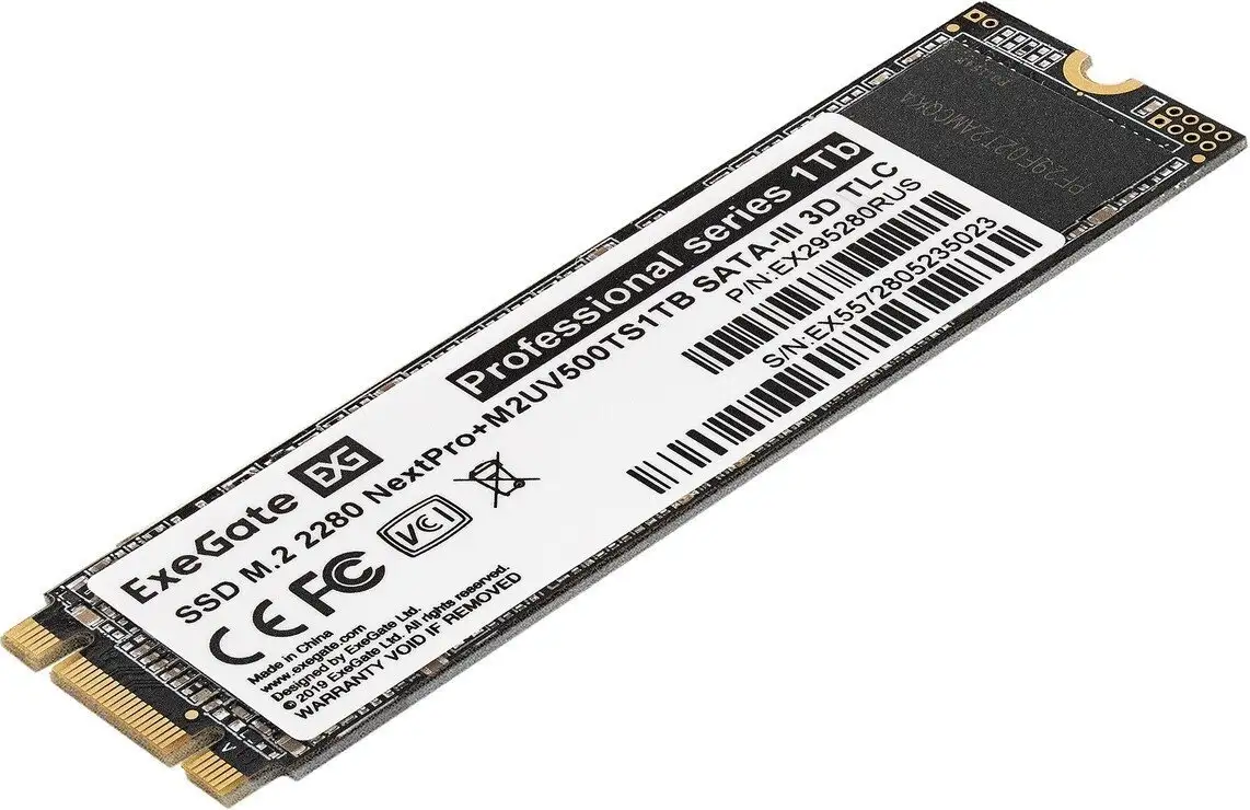 SSD ExeGate NextPro+ 1TB M2UV500TS1TB – фото товара