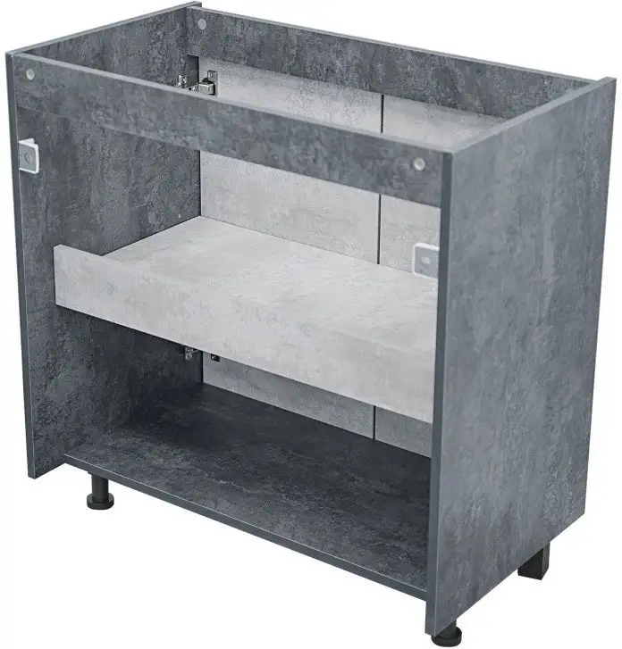 Doratiz Тумба под умывальник Крит 80 9908.129 (серый) – фото товара