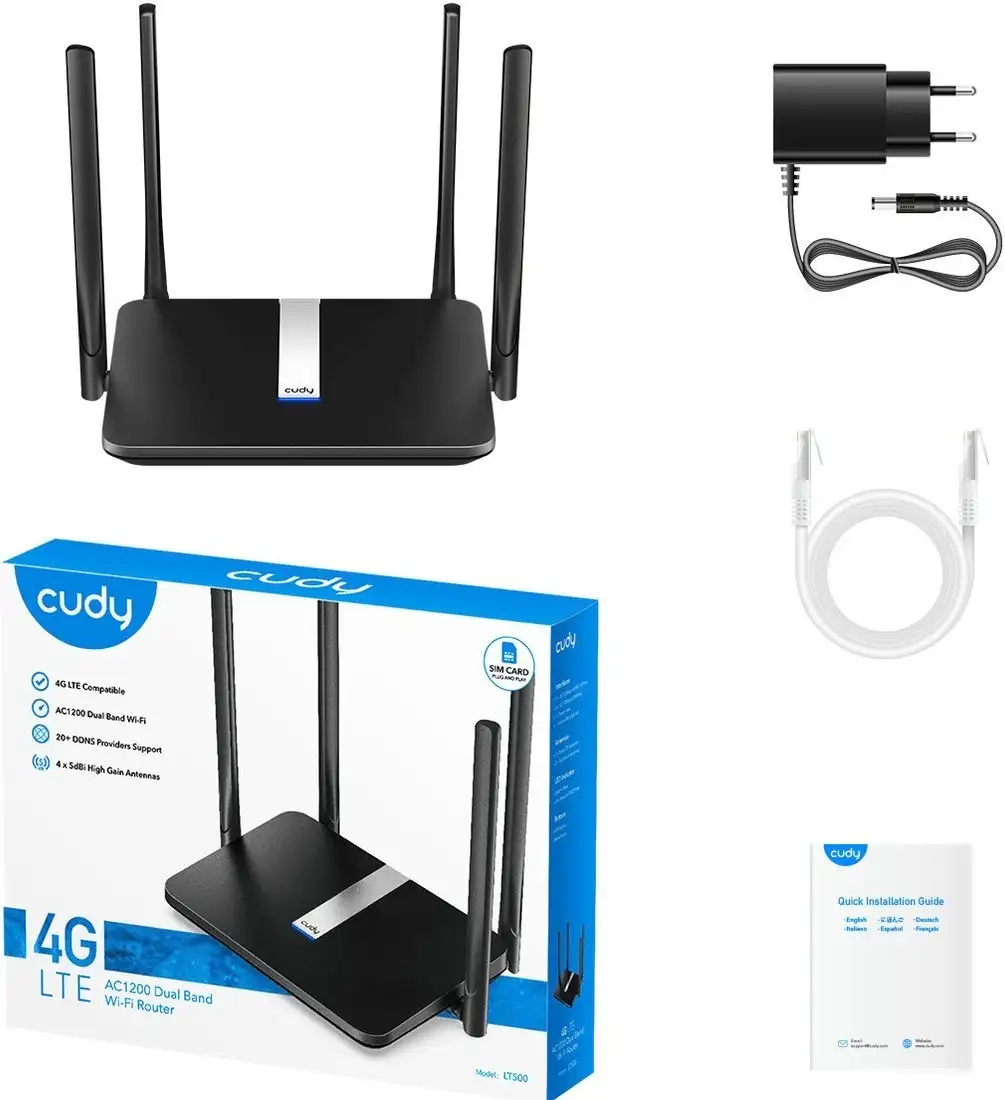 4G Wi-Fi роутер Cudy LT500 3.0 – фото товара