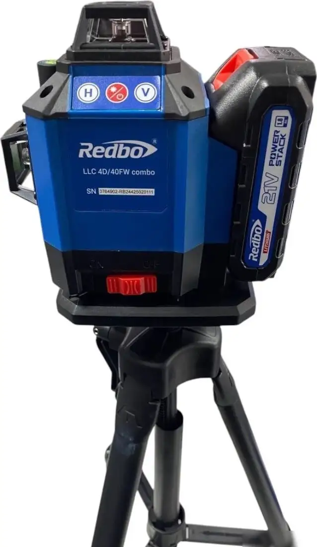 Лазерный нивелир Edon LLC 4D/40FW combo 37649 (с 1-им АКБ, кейс) – фото товара