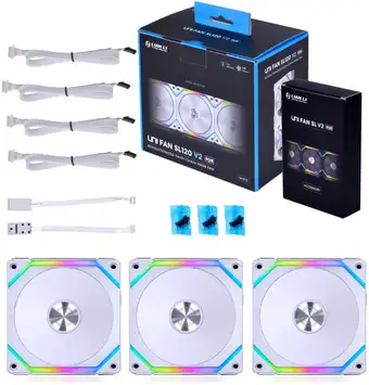 Набор вентиляторов Lian Li Uni Fan SL V2 120 G99.12SLV23W.00
