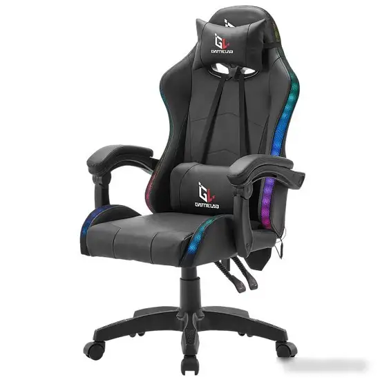 Офисное кресло GameLab Tetra RGB GL-415 (черный) – фото товара