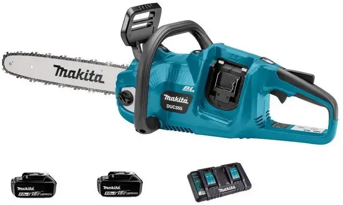Аккумуляторная пила Makita DUC355PT2 (с 2-мя АКБ) – фото товара