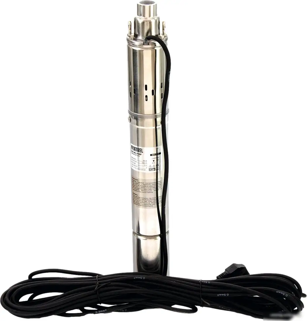 Скважинный насос Denzel DWS-3-75 - фото товара