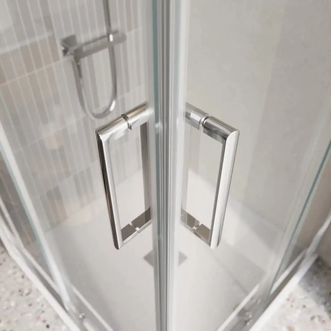 Душевой уголок BelBagno LUCE-A-22-80+30-C-Cr - фото товара