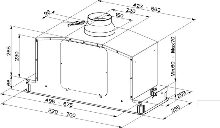 Кухонная вытяжка Faber In-Light EV8P X A52 [110.0456.213] - фото товара