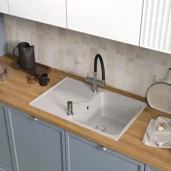 Кухонная мойка Reflexion Bolero RF0574GR - изображение в каталоге