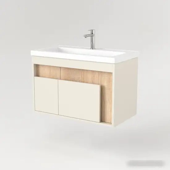 Дабер Тумба под умывальник 016 Тобага/Эридан 80 Т16.8Т.0.18 (бежевый/дуб бардолино) – фото товара