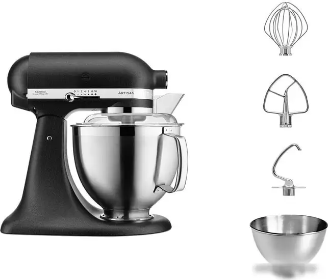 Планетарный миксер KitchenAid 5KSM185PSEBK - фото товара