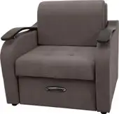 Кресло Сириус Лидер-2 НПБ 95x110 (Eva 06 велюр темно-серый) – изображение в каталоге