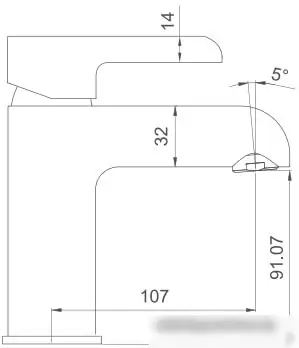 Смеситель Gappo G1003-6 - фото товара