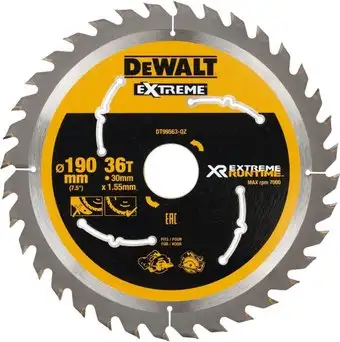 Пильный диск DeWalt DT99563-QZ – изображение в каталоге