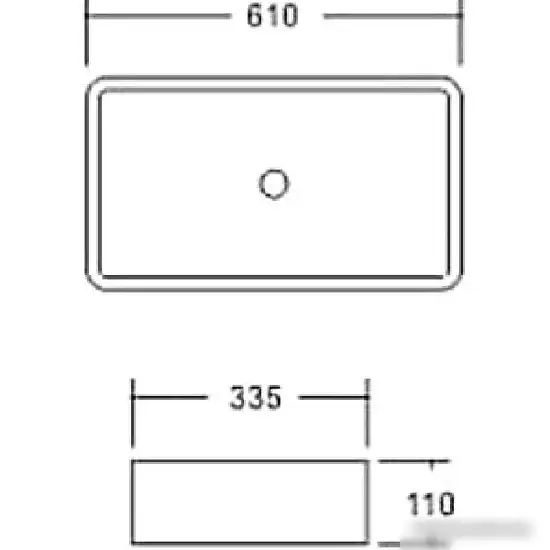 Умывальник SantiLine SL-1073 - фото товара