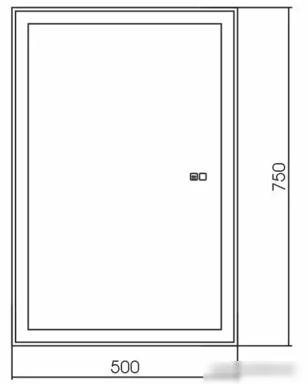 Silver Mirrors Шкаф с зеркалом Киото-2 50 R LED-00002681 – фото товара