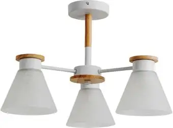 Люстра средней высоты Arte Lamp Tyler A1031PL-3WH – изображение в каталоге