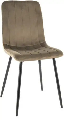 Стул Signal Alan Velvet (bluvel 77 оливковый/черный) – изображение в каталоге