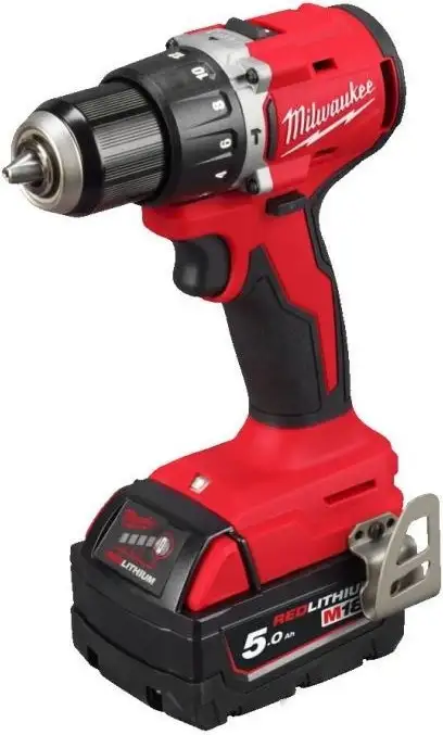 Ударная дрель-шуруповерт Milwaukee M18 M18BLPDRC-502C 4933492826 (с 2-мя АКБ 5 Ач, кейс) – фото товара