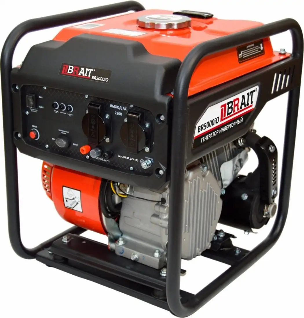 Бензиновый генератор Brait BR5000iO – фото товара