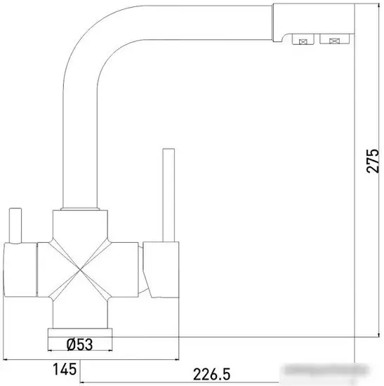 Смеситель Gross Aqua Ecolife 3120609C - фото товара