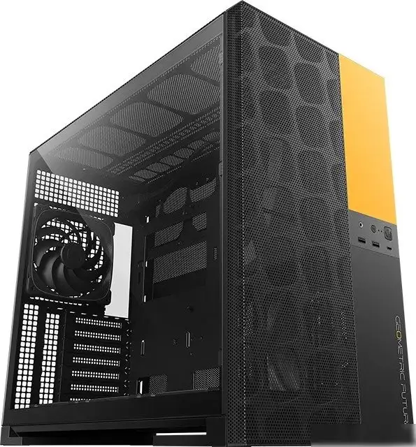 Корпус Geometric Future Model 5 Vent 5FAN (черный/желтый) – фото товара