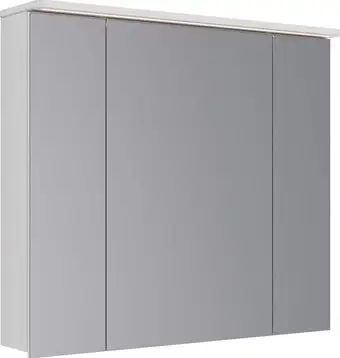 Lemark Шкаф с зеркалом для ванной Zenon 90x80 LM90ZS-Z (белый глянец) – изображение в каталоге