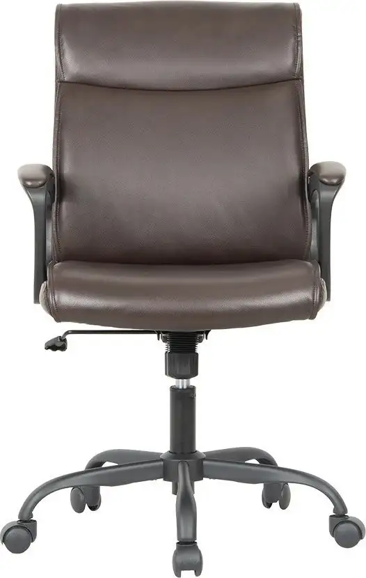 Офисное кресло CHAIRMAN CH303 (экокожа, коричневый) – фото товара