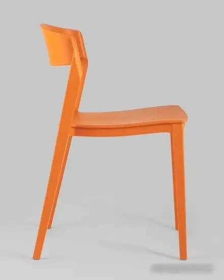 Стул Stool Group Moris пластик (оранжевый) – фото товара