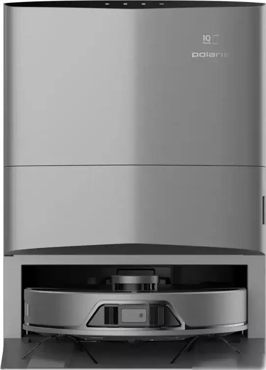 Робот-пылесос Polaris PVCRAC 7750 WIFI IQ Home (серый) - фото товара