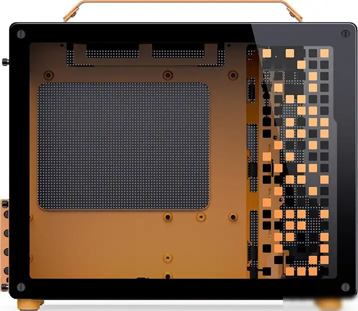 Корпус Jonsbo Z20 (черный/оранжевый) – фото товара