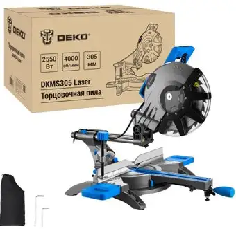 Торцовочная пила Deko DKMS305 Laser 084-1060
