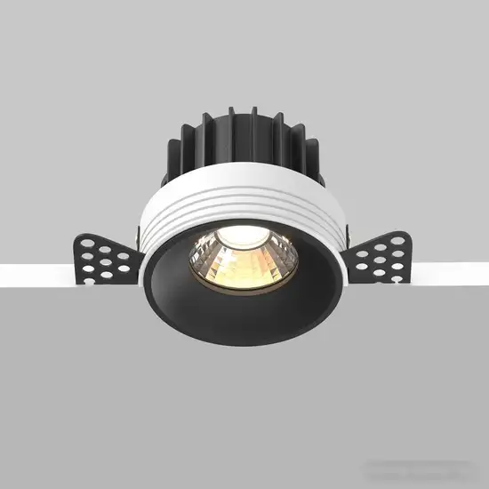 Точечный светильник Maytoni Round DL058-12W3K-TRS-B – фото товара