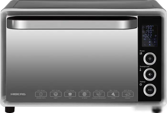 Мини-печь Hiberg PR 400 (dark moon) - фото товара